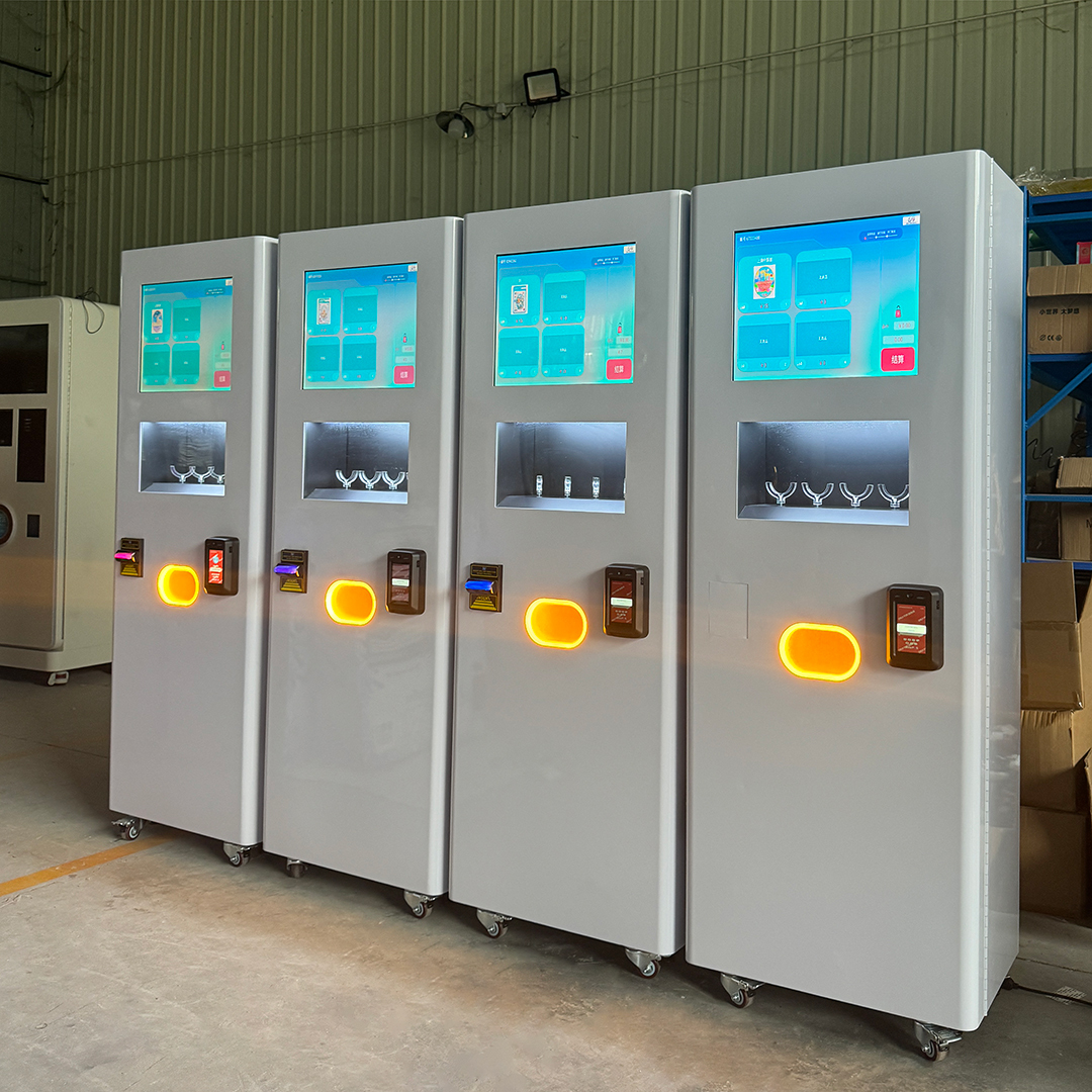 Souvenir Coin vending machine Mult Languages with Bill Acceptor QR Code Scanner for Tourists Prize Gift Vending Machine Medal Vending Machine