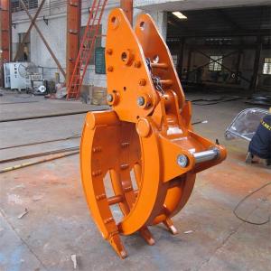 China Excavator Mounted Hydraulic Mechanical Grapple For Grabbing on sale