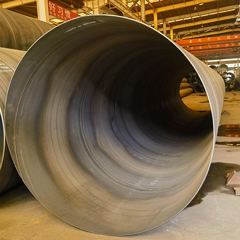 Galvanized Stainless Steel Pipe Spiral Processing for Custom Colour Construction