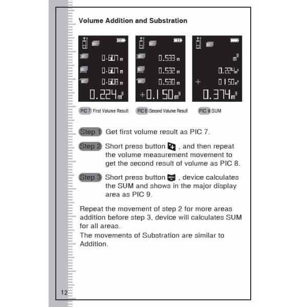 Rechargeable 70m Color display high-precision Laser rangefinder distance meter trena Laser tape measure Diastimeter