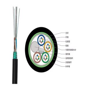 Quality GYTS 48 Core Single Mode Multimode Moisture Resistant Steel Tape Armoured Duct Fiber Optic Cable 1km Price List per for sale