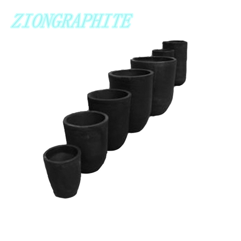 Long Service Time Metal Casting Refining Crucible for Gold Silver Brass Aluminum