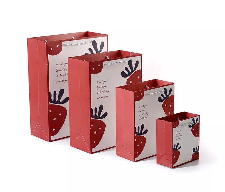 Portable Recycled Toothpaste Packaging Box Children'S Day Birthday Gift Paper Bag