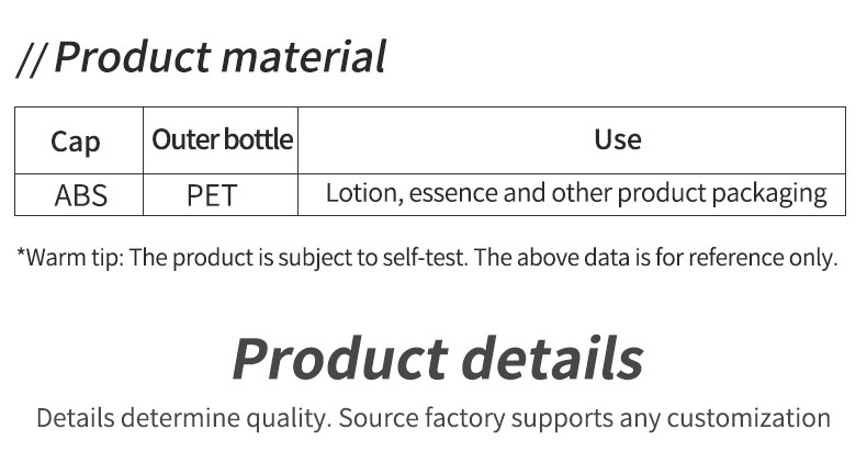 Cosmetic Frosted PET Bottle Empty Plastic Bottles 100ml With Plastic Screw Cap