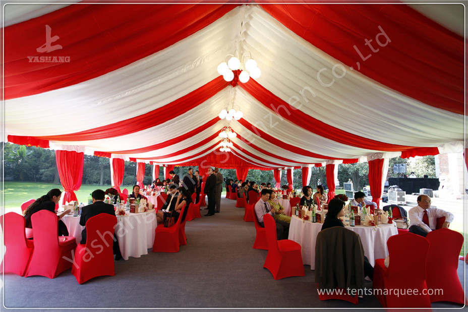 Quality Custom large White Outdoor Party Tents Beach Garden Backyard Aluminum Canopy