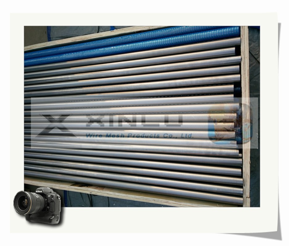 Triangle Wire Mesh Pipe No Sharps LCG AISI 304 Wire Wrap Tube