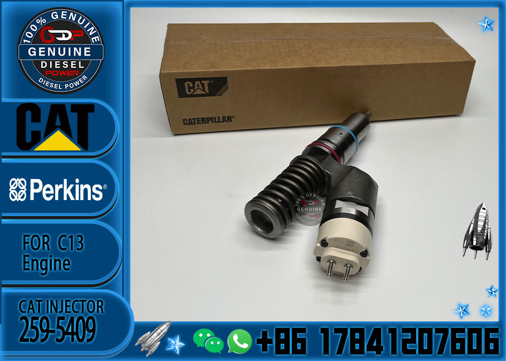 Excavator Parts C13 Engine injectors 253-0608 259-5409 2530608 2595409 Fuel Nozzle For CAT