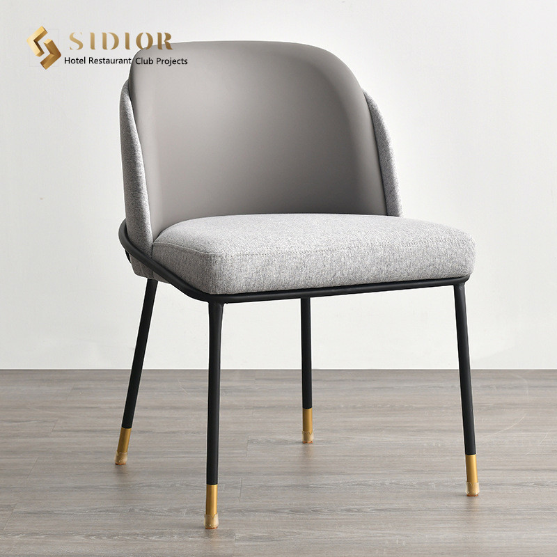 Restaurant & Hotel Dinning Chair, Lobby Chair, Canteen Chair, PU Leather Chair, Stainless Steel Legs