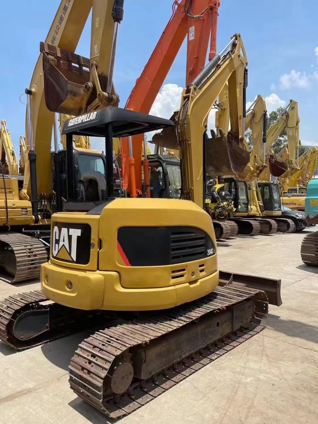 used but well maintained cat mini excavator for sale ,welcome to the interested