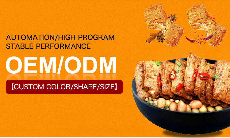 Protein Textured Food Production Line Making Machine for Soya Chunks Food in Food