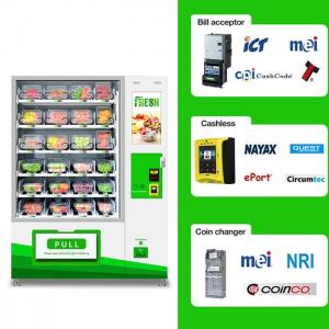 Quality Fresh Healthy Sandwich Vending Machine For Drinks Combo for sale