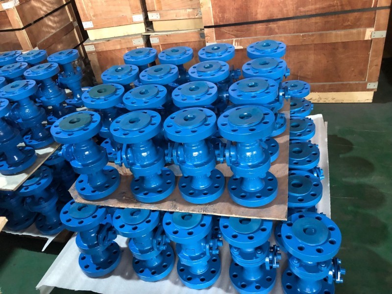 Anti-Static Flanged Two Piece Ball Valve for Blowout Proof