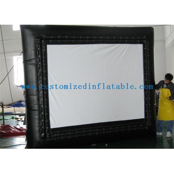 Customized Inflatable Backyard Movie Screen 3 * 3m For Outdoor Events