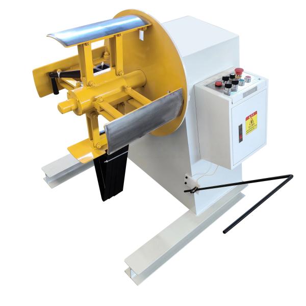 High Grade 45 Hydraulic Cutter Roll Former With Safety Chain Cover For Lock Channel Production