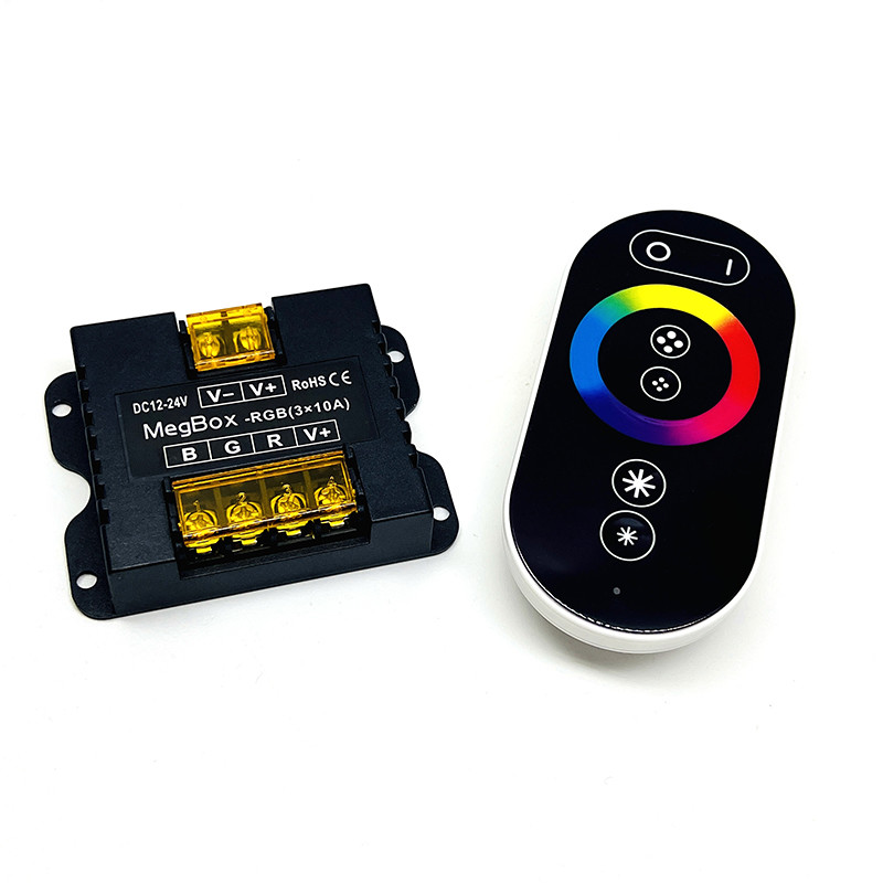 24V 30A LED RGB Controller For Color Change Breathing Brightness Adjustment