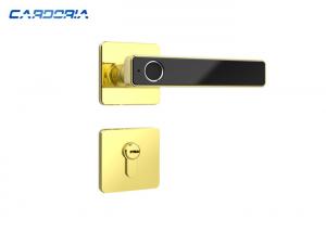 Quality Zinc Alloy Split Door Lock Support Fingerprint Key Unlock For Wooden Door for sale