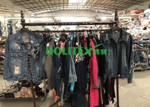 Quality Africa Second Hand Denim Jacket , American Style Used Winter Jackets for sale
