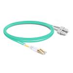 3m (10ft) Duplex OM3 Multimode LC UPC to SC UPC OFNP Fiber Optic Cable