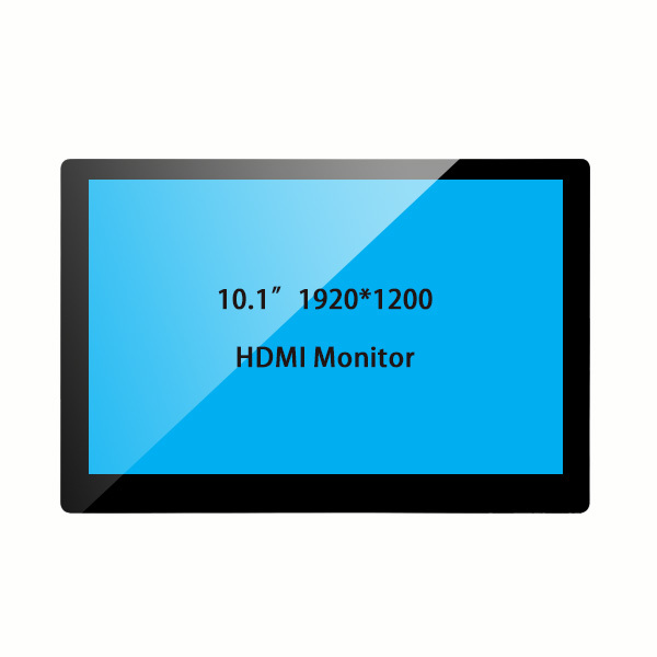 10.1-inch 1920×1200 HD Touch Monitor | 10-point Touch, Plastic Housing & Multi-interface (DC12V/VGA/HDMI/AV/USB/BNC)