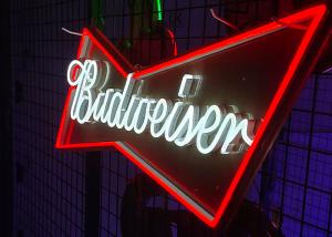 China Handmade Budweiser  neon light signs for business home bars and game rooms on sale