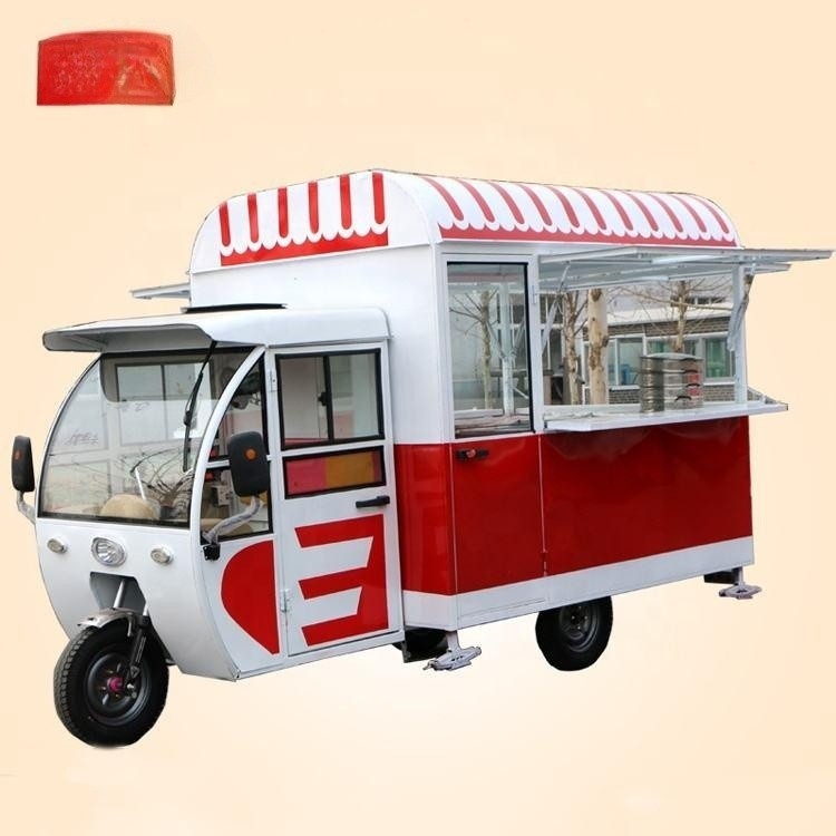 Fastfood making custom-made electric food truck for sale