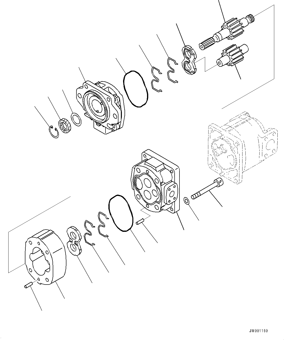 WA1200-6 S/N 60001-UP (Chassis only)