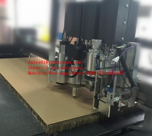 Buy Styro EVA PS EPE Foam Board Sign Flatbed Digital Knife Cutting Machine at wholesale prices