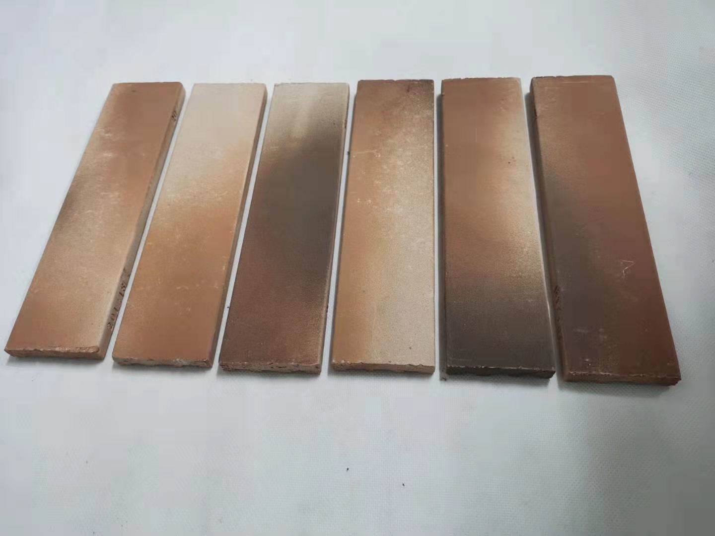 Smooth Surface Turned Colors Thin Veneer Brick Low Water Absorption