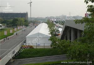 Quality A frame Shape Aluminium Frame Marquee for Exhibition Events , White PVC Fabric Cover for sale