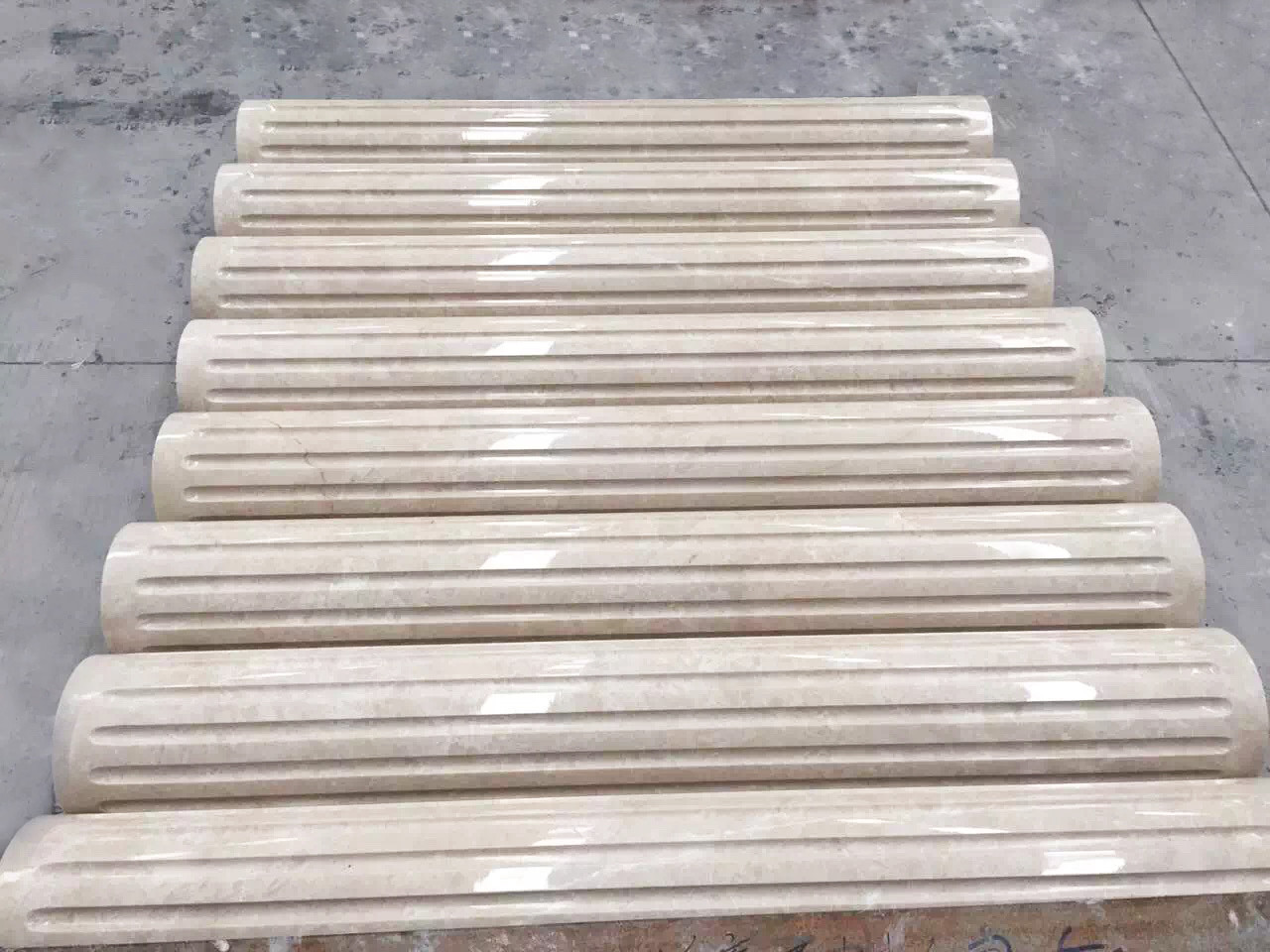 Precision Automatic Roman Pillar Slot Metal Column Cutting Machine