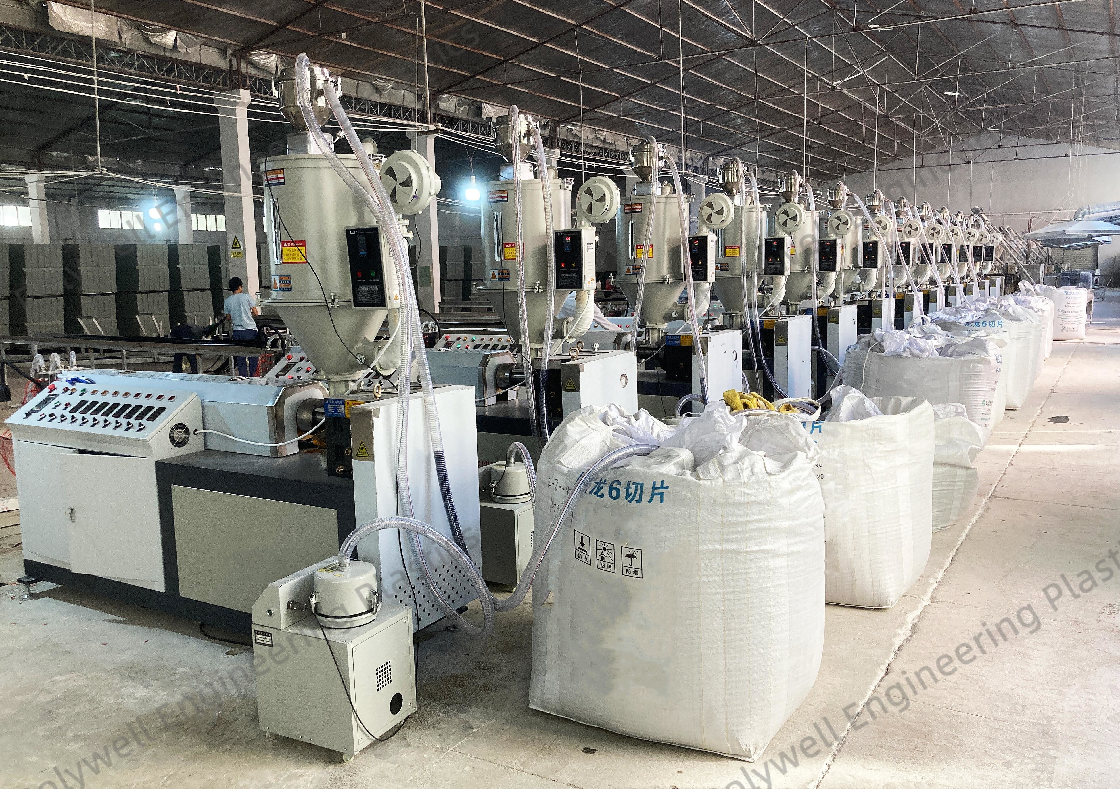 Single Screw Extrusion Machine 22KW With High Plasticization For Thermal Break Profile Production