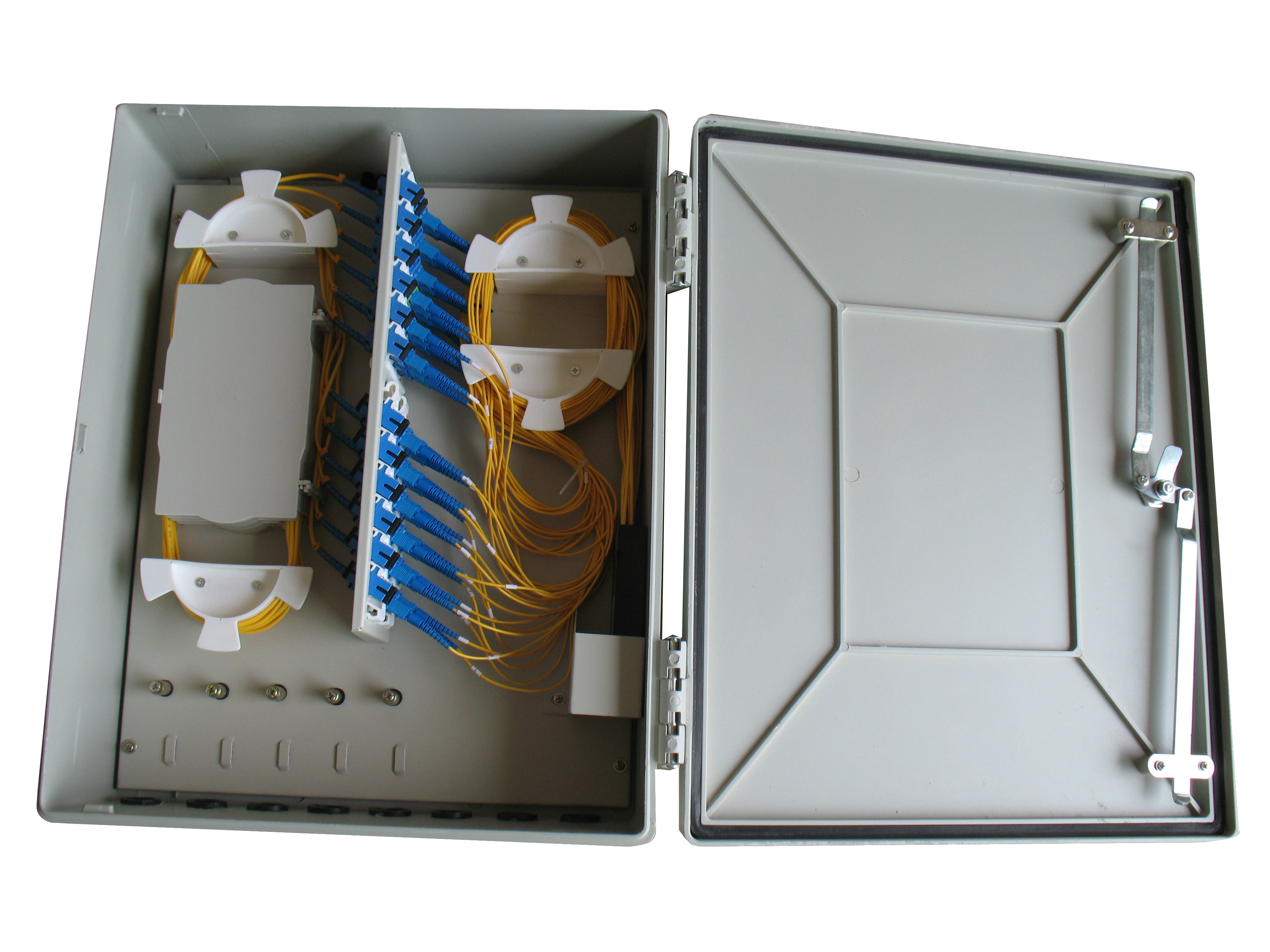 High Intensity Wall Mount Fiber Distribution Box 1x32 Easy To Install