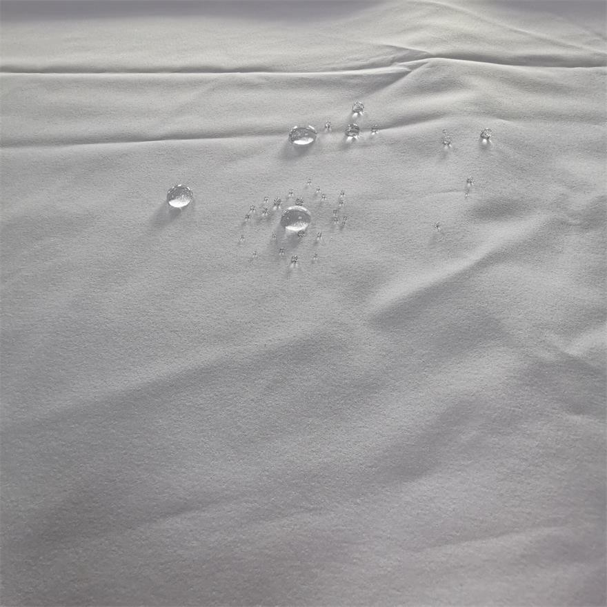 Sublimation 145gsm White Polyester Spandex Fabric , 150cm Woven Fabric Polyester