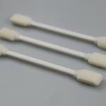 Double Rectangular Flat Sponge Head Disposable Cleanroom Foam Tip Swab