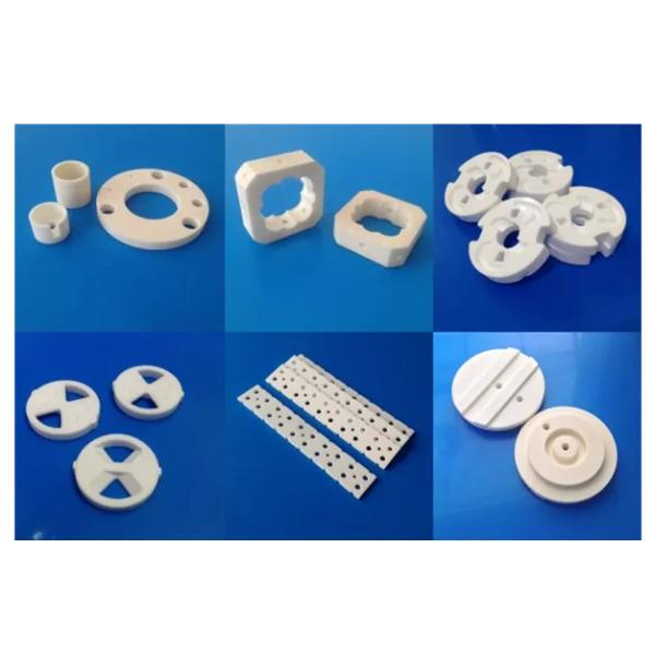 Metalized Machining Ceramic Parts Silicon Nitride Ceramic Si3N4 Material