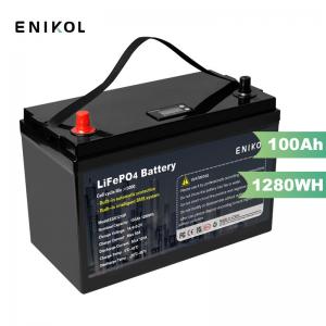 Quality Solar 12V Lithium Battery 100ah 1kw Lifepo4 Lithium Ion EVE Battery Pack for sale