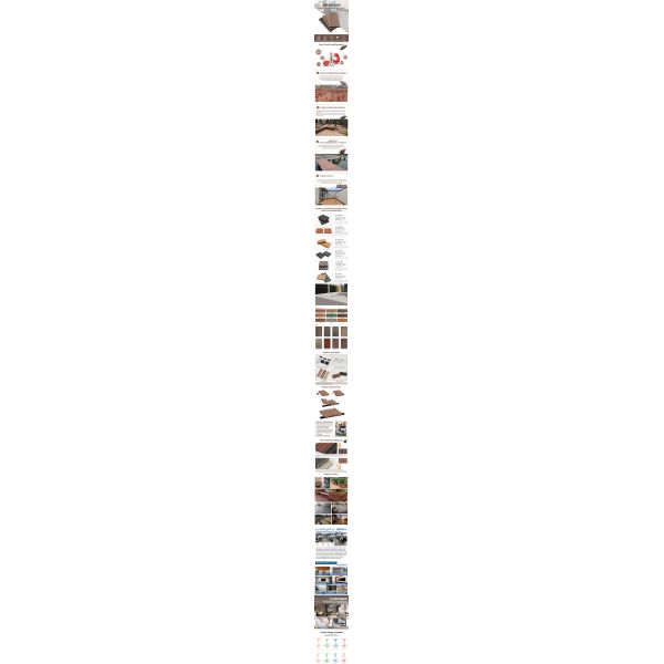 Outdoor WPC Wall Panel Waterproof Composite Wood for Exterior Wall Cladding and Facade Projects