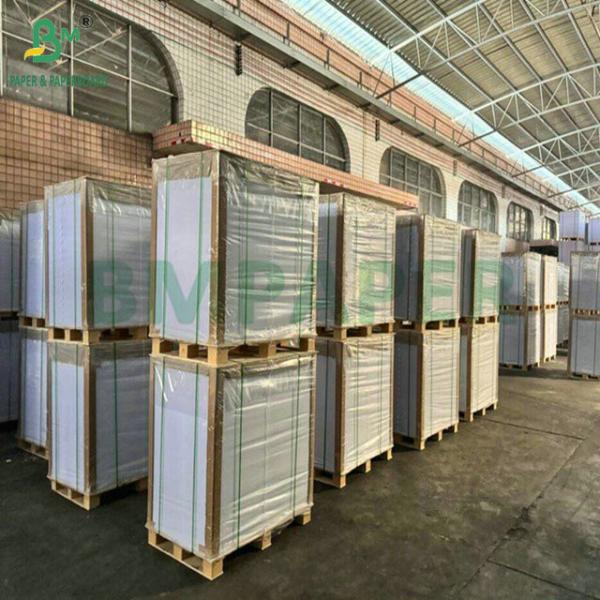 120gram 150gram White Color Recycled Kraft Paper For Shopping Bags 66cm Reel