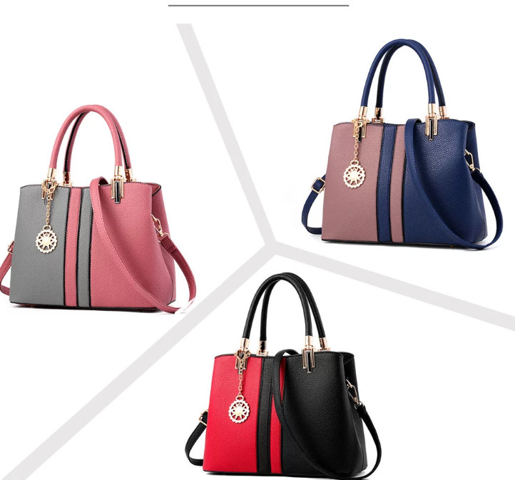 PU Leather Shoulder carry on bag