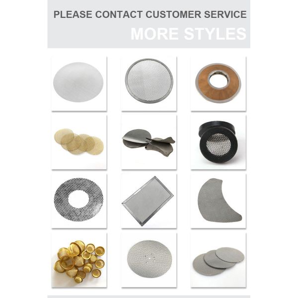 Anti Aging SS Wire Mesh Filter Element With Long Service Life