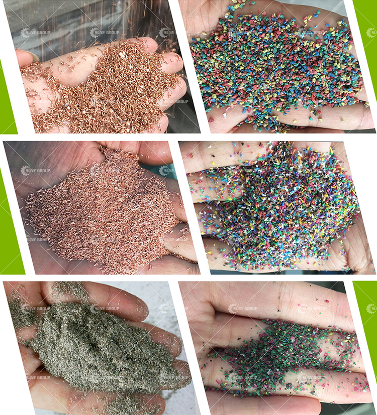 3500KG Weight Automatic Granulator Copper Recycling Machine for After-sales Service