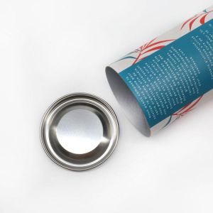 Buy cheap Wholesale cardboard tea and coffee cans/tubes, food packaging, with aluminum from wholesalers