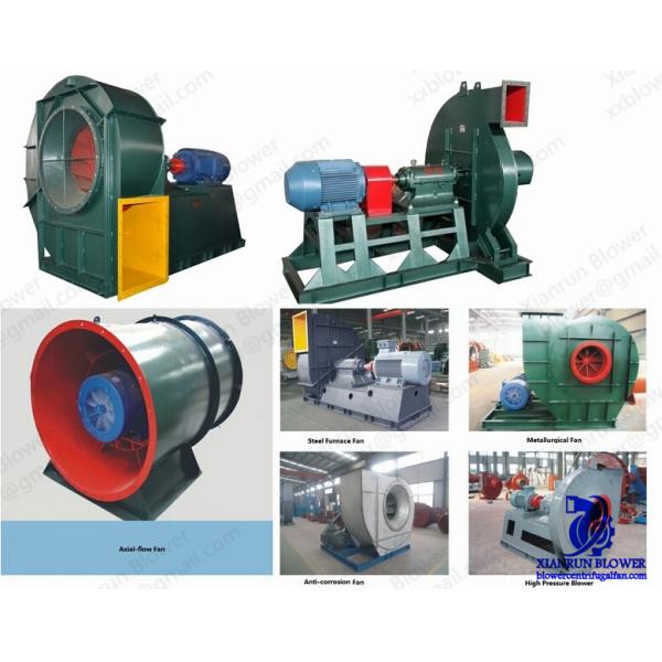 560rpm - 2900rpm High Temperature Centrifugal Fan For Boiler Industry
