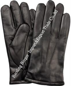 China fashion sheep leather sheel Men's  touchscreen leather glove on sale