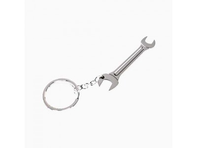 Mini Tool Wrench Bottle Opener,Funny bottle opener keychain, mini wrench shaped, silver plating