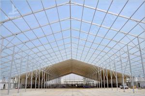 Quality Temporary Industrial Storage Buildings Movable Plant Tent With Functional Container for sale