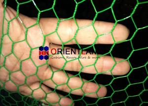 China Poultry Farm Chicken Wire Netting PVC Coated Smooth Surface Oxidation Resistance on sale