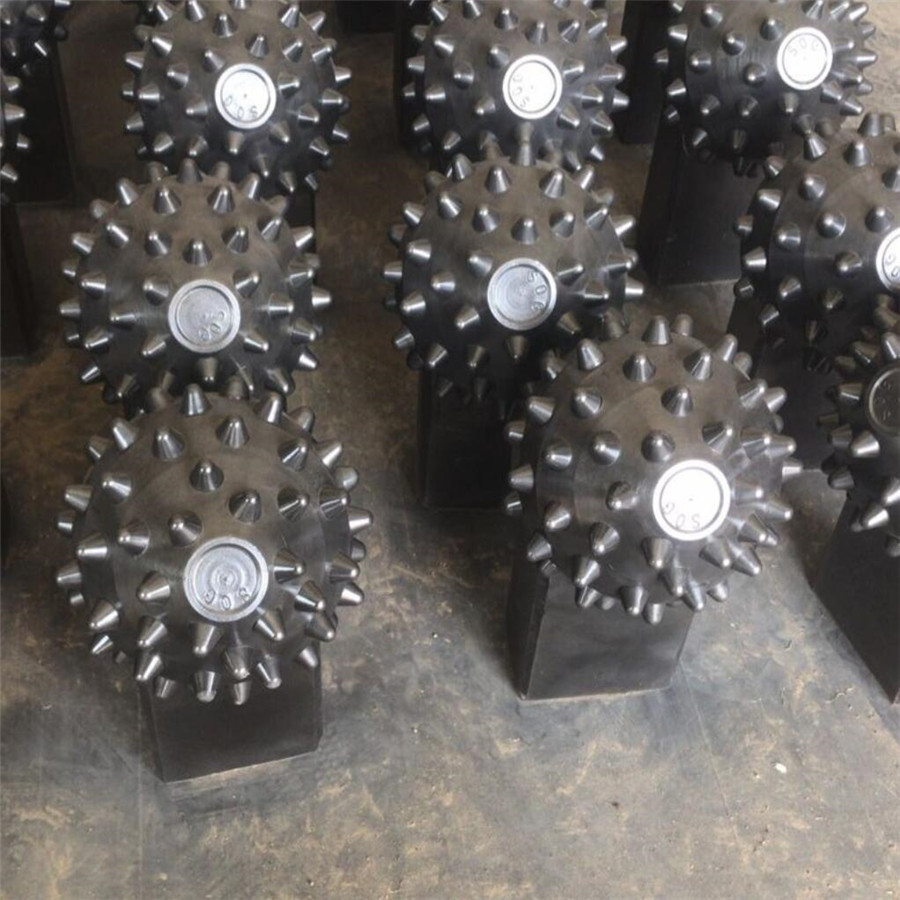 Foundation 44pcs Tooth Roller Cone Drill Bit For Medium Hard Rock Drilling