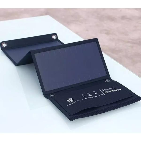 21W 20 Watt Foldable Solar Panel For Camping And Mobile Charging ROHS Certified