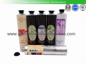 Commercial Custom Aluminum Lotion Tubes , Aluminum Tube Cosmetic Packaging